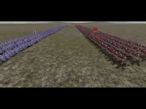 Military Test: Cataphracts Vs. Praetorian Cavalry Ep.1