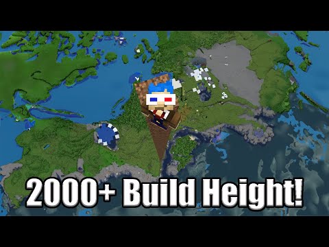 How to get 2000+ Block Build Height in Minecraft Java