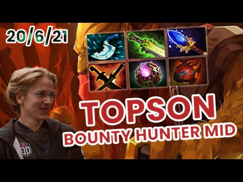 Bounty Hunter Mid Full Gameplay by Topson - Dota 2 Patch 7.31b Full Gameplay
