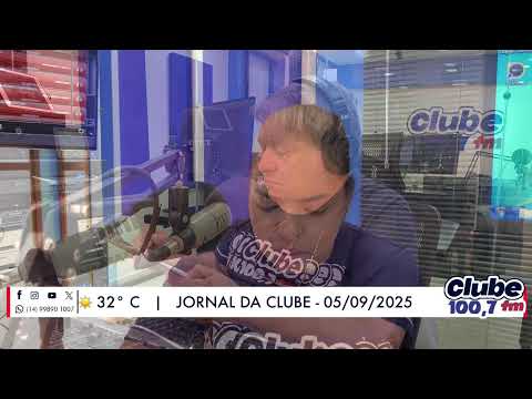 Jornal Clube - 05/09/2025 - Edição do Almoço