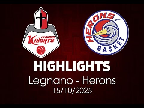 Legnano - Herons Montecatini Highlights from October 15, 2025