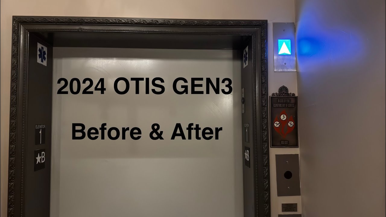 Before & After: Button Panel Replacement Mod on the 2024 OTIS GEN3 Elevator.