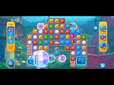 Fishdom 7353 Hard Level - NO 💣🧨💥