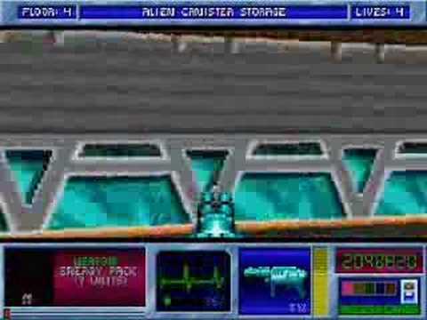 Blake Stone: Aliens of Gold - Playthrough - Mission 1 L4
