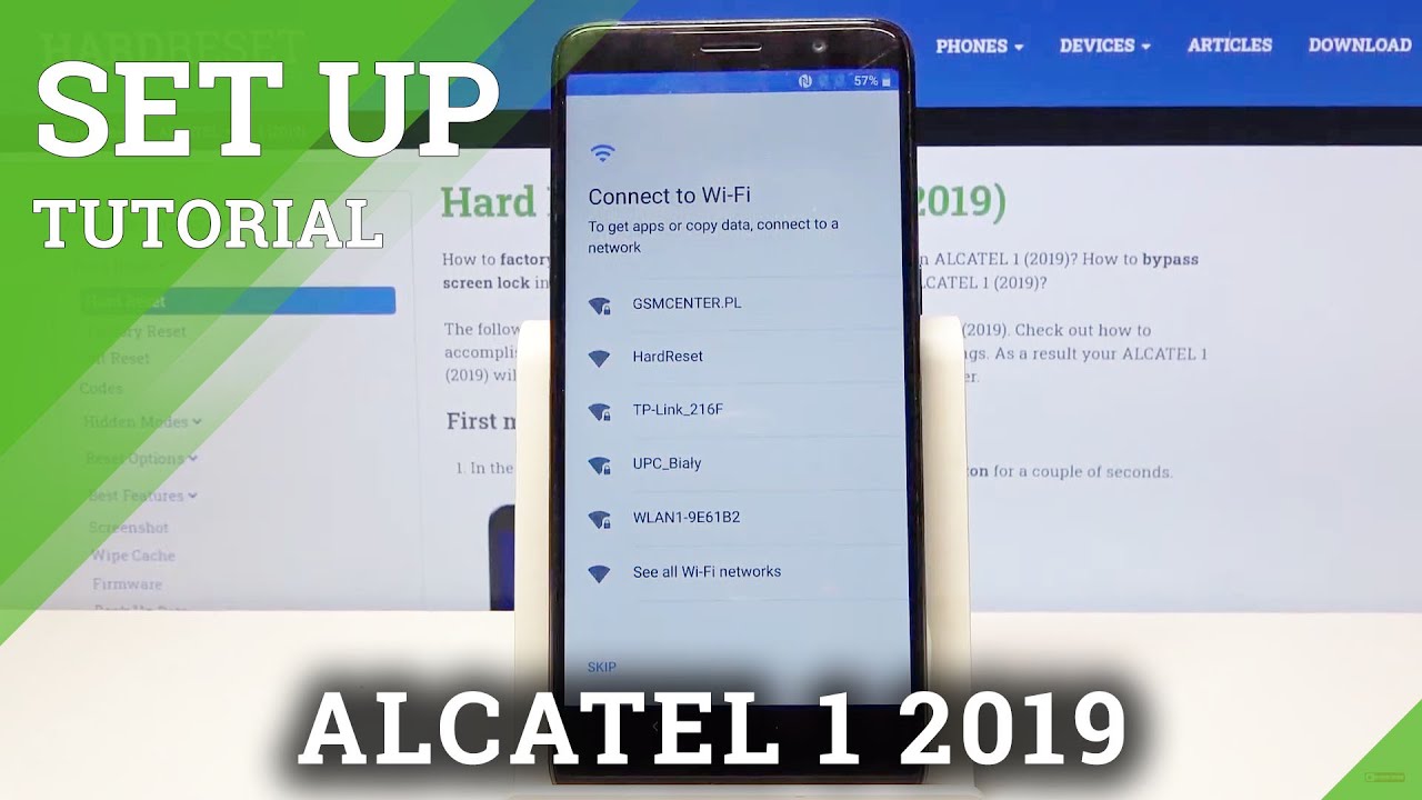 How to Activate ALCATEL 1 (2019) – Set Up Process