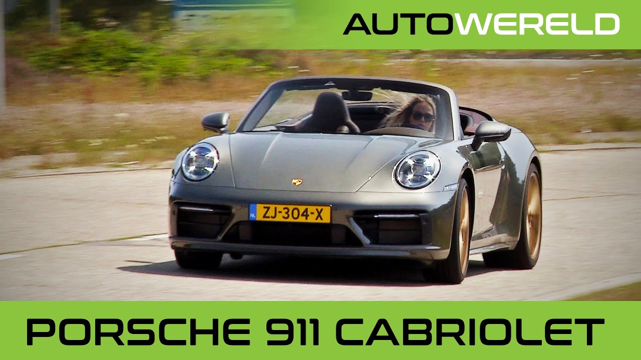 Porsche 911 Carrera S Cabriolet (2020) review met Stéphane Kox | RTL Autowereld test