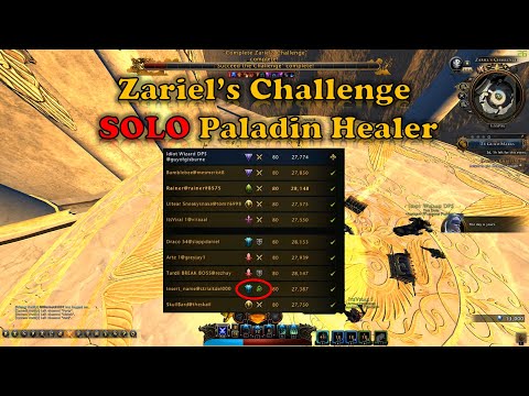 Neverwinter: Zariel's Challenge SOLO heals (Paladin)