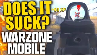 DOES IT SUCK!? Honest Impressions of Call of Duty: Warzone Mobile (Warzone Mobile 2024 Gameplay)