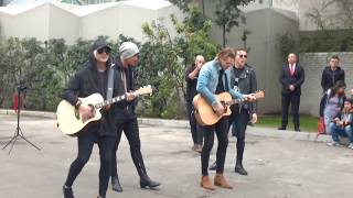 Vapor/ Beside You Acoustic 5SOS - Chile 08/09/17