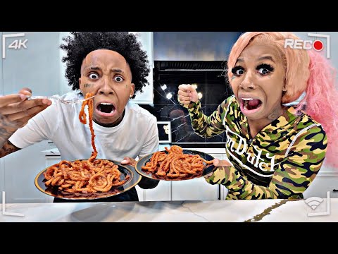 MOP NOODLES SPAGHETTI PRANK ON FIANCEE😱