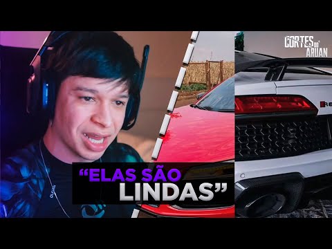 ARUAN DESCOBRE QUE REZENDE E MAIKI021 ESTÃO VENDENDOS SEUS AUDI R8 - Cortes do Aruan
