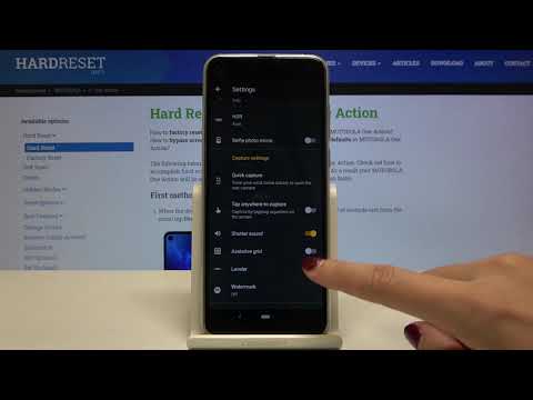 How to Activate Camera Leveler in Motorola One Action – Advanced Camera Feature