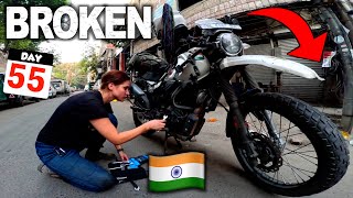 55🇮🇳 Something’s Seriously Wrong with My Bike 😳 Riding India
