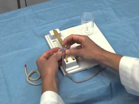 2-Handed Tie, Slip Knot, Under Tension