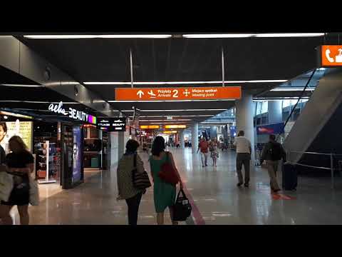 Warsaw Airport Arrival Video