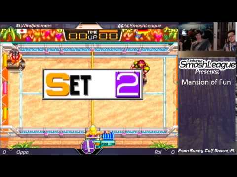 Smash(ed) at the McMansion 5 - Oppa vs. Rai - WINDJAMMERS