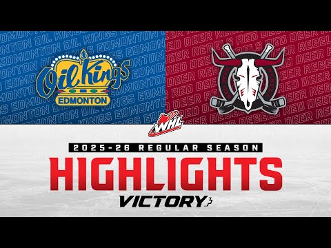Edmonton Oil Kings at Red Deer Rebels 12/27 | WHL Highlights 2025-26