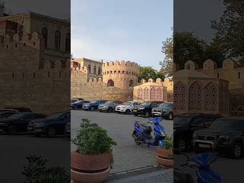 Walking Along Baku's Fortress Wall. #letstravelcetaara #travel