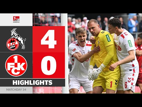 1. FC Fussball Club Köln 4-0 1. FC Fussball Club Kaiserslautern