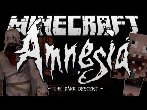 Minecraft | AMNESIA: THE DARK DESCENT! | Adventure Map [1.6.2]