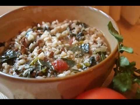 Vary Amin'anana (Rice Stew with Greens and Ground Beef) Recipe - Cusine of Madagascar
