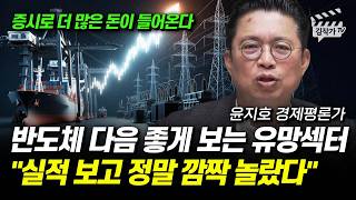 반도체 다음 좋게 보는 유망섹터, 실적 보고 정말 깜짝 놀랐다 (윤지호 경제평론가)