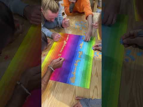 We making Rainbow #puzzlechallenge