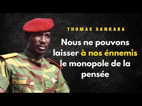 10 Meilleures citations de Thomas Sankara