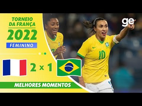 Gols e lances de Brasil x França