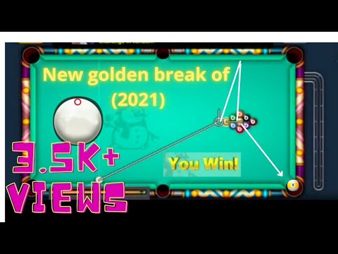 How to win 9 ball pool in 1 shot new golden break of 2021 ।।Gaming।।