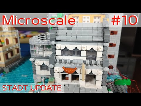 LEGO Microscale City UPDATE (10) | The Bakery | The apartment with conservatory | Brick City