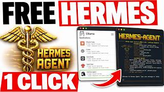How to setup Hermes AI Agent in 1 Click (FREE!)