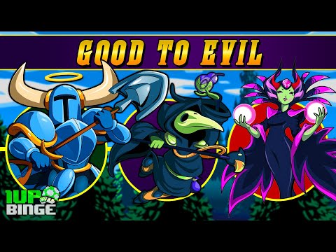 SHOVEL KNIGHT Characters: Good To Evil ⛏️