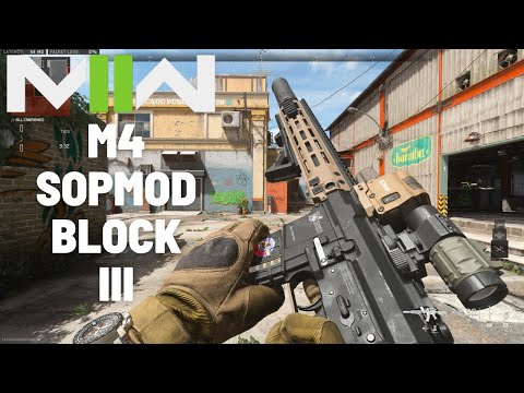 M4 SOPMOD BLOCK III Gameplay - Call of Duty MWII |PS5