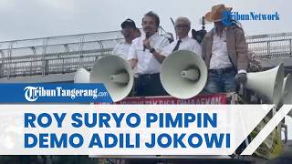 Demo di DPR, Roy Suryo Desak Jokowi Ditangkap hingga Singgung Isu Pemakzulan Gibran