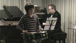 The phantom drummer - Weinberger - Tarola: Arvo Muñoz Morán - Piano: Alberto Muñoz Flores