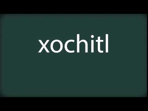How to pronounce xochitl