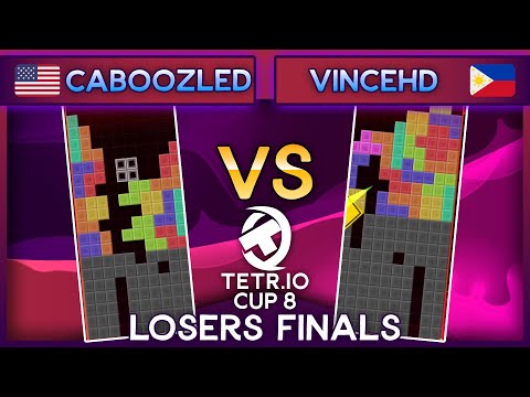 TETR.IO Cup 8 - VinceHD Vs. Caboozled Pie- Losers Finals