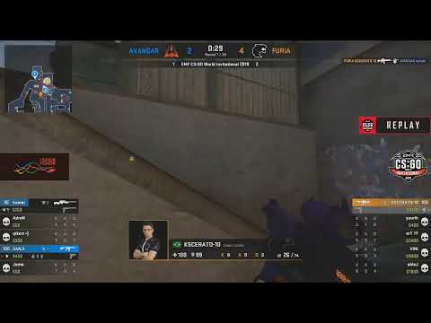 CS:GO ——  FURIA vs AVANGAR