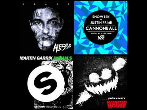 Alesso - Years/ Showtek - Cannonball/ Martin Garrix - Animals/ Knife Party - Lrad (Toto MashUP)
