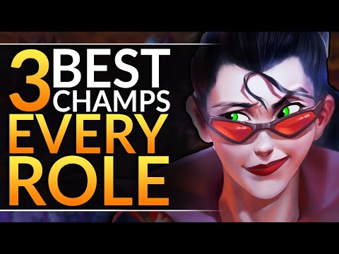 Top 3 BROKEN CHAMPIONS to MAIN of EVERY ROLE - 10.8 BEST Meta Picks and Tips | LoL Pro Guide