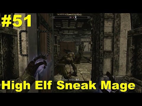 Skyrim High Elf Sneak Mage on Legendary Difficulty - 51