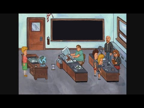 Beavis and Butt-Head: Virtual Stupidity (PC) (1995) - Full Playthrough