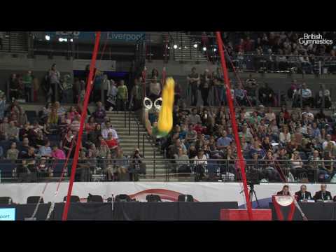 Reiss Beckford Rings BRONZE Men's Masters 2017 British Gymnastics Championships