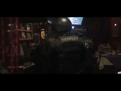 Появилось видео задержания тульского криминального авторитета в подмосковном Домодедово