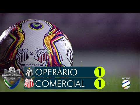 Jogo Completo | Operário 1 x 1 Comercial - Sul-Mato-Grossense 2020 - Quartas de Final