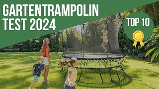 Gartentrampolin Test & Vergleich 2022 | Die 10 besten Gartentrampoline