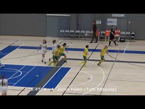 Naisten futsal-liiga 2017-2018/ Ilves FS vs. KaDy maalikooste 28.10.2017