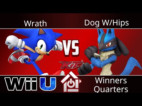 KiT 2018 - Wrath (Sonic) vs Dog W/Hips (Lucario) - Smash 4 Winners Quarters