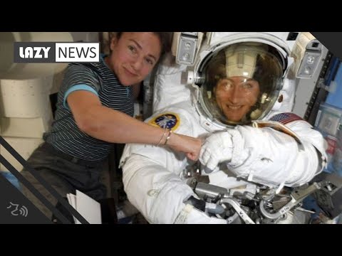 NASA moves up 1st all-female spacewalk to fix power unit